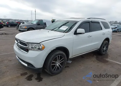 2013 Dodge Durango Crew из США, поврежденный, VIN 1C4RDJDG2DC692243
